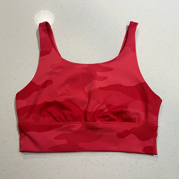 OFFLINE by Aerie | Camo Sports Bra in Red/Pink Size Medium - Picture 5 of 5